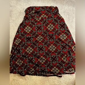 Lularoe Azure “Tiki Room” Skirt